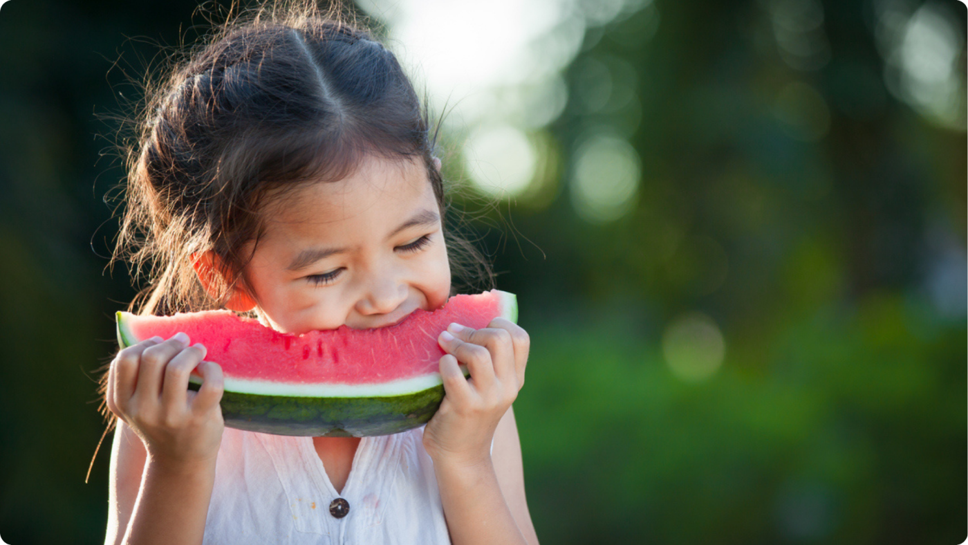 Child biting on a watermelon: How to Stop a Child from Biting at Daycare